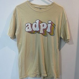 Yellow ADPi Tshirt